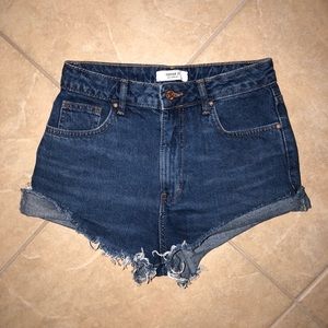 jean shorts